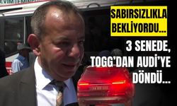 Bolu Belediye Başkanı Tanju Özcan, TOGG'u beklerken, yine Audi aldı