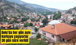 Bolu’da her gün aynı korkuyu yaşıyorlar 30 gün süre verildi