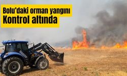 Bolu’daki orman yangını kontrol altına alındı