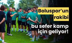 Boluspor'un rakibi de kamp için Bolu'yu tercih etti