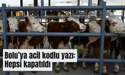 Bolu’ya acil kodlu yazı: hepsi kapatıldı