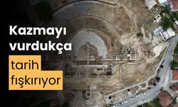 Düzce'de, kazmayı vurdukça tarih çıkıyor