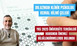 Dr.Uzman Klinik Psikolog Kemal Hilmi Çelebi Yks 2025 Üniversite Tercihleri Hakkında Önemli Bilgilendirmelerde Bulundu