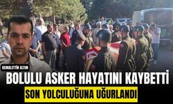 Hayatını kaybeden Bolulu asker son yolculuğuna uğurlandı