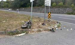 Sakarya'da otomobille çarpışan motosikletin sürücüsü öldü
