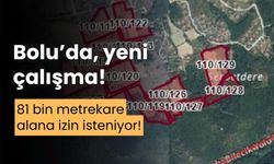Bolu’da 81 bin metrekare alan için Eko-Turizm bölgesin çalışması başladı