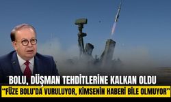 Bolu sınırlarında savunma: Füze daha İstanbul’a ulaşamadan vuruluyor