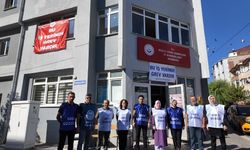 Bolu’da, SYDV işçileri greve gitti!