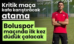 Kritik maça kritik atama Boluspor maçında ilk kez düdük çalacak