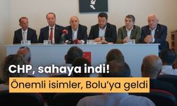 Cumhuriyet Halk Partisi heyeti, Bolu'da saha çalışmasına başladı