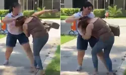 Dedektif gibi iz süren kadın, kocası ve sevgilisini parkta bastı