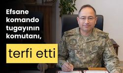 Efsane komando tugayının komutanı, terfi etti
