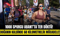 Sporcular Abant’ın zirvesinde sınırlarını zorladı