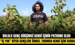 Bolulu genç girişimci “iş yok” diyen gençlere örnek, tarımda kendi işini kurdu