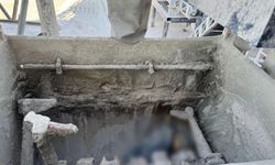 51 yaşındaki fabrika işçisi beton mikserine düşerek can verdi