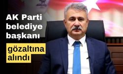 AK Partili belediye başkanı, gözaltına alındı