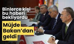 Bolu binlerce kişi bu haberi bekliyordu müjde Bakan’dan geldi