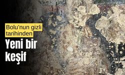 Bolu’daki bir mağarada, duvar resimleri bulundu