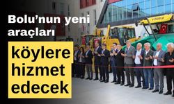 Bolu’da 25 yeni araç hizmete girdi