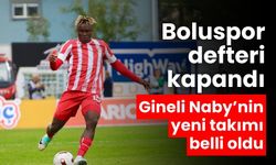 Boluspor defteri kapandı, Naby’nin yeni takımı belli oldu