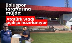 Boluspor taraftarına müjde: Stadyum açılışa hazırlanıyor