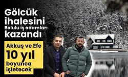 Gölcük ihalesini Bolulu genç iş adamları kazandı