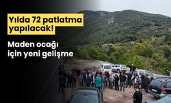 Yılda 72 patlama yapılacak Avdullar Kalker Ocağı için ÇED istendi