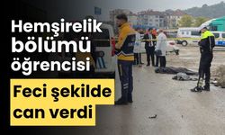 Hemşirelik bölümü öğrencisi can verdi