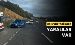 Bolu D-100'de iki araç çarpıştı: 5 yaralı