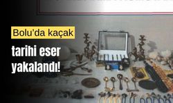 Bolu'da kaçak altın ve tarihi eserler yakalandı