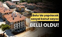 Bolu’da, 1200 sosyal konut yapılacak