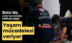Bolu’da yayla bayramında talihsiz olay! Yaşam mücadelesi veriyor