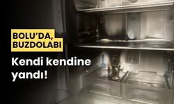Buzdolabının içinde çıkan yangını, vatandaş söndürdü!