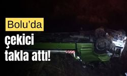 Takla atan kurtarıcının taşıdığı otomobildeki 2 kişi yaralandı