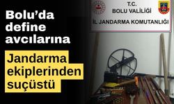 Jandarmadan define avcılarına suçüstü: 4 gözaltı