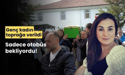 Genç kadın, gözyaşlarıyla toprağa verildi
