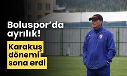 Boluspor’da ayrılık! Karakuş dönemi sona erdi