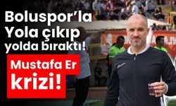 Boluspor’da şok istifa: Mustafa Er takımı yarı yolda bıraktı!