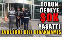 Bolu’da dedesinin evindeki eşyaları çalıp satan torun, tutuklandı