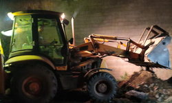 1,8 ton kaçak et imha edildi