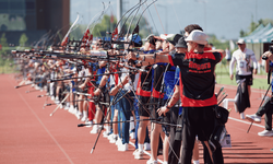 800 sporcunun katıldığı okçuluk şampiyonası başladı