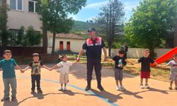 Sakarya'da jandarma ekiplerinden minik öğrencilere çevre bilinci eğitimi