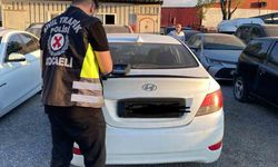 Kocaeli'de korsan taksi sürücüsü ve yolcuya ceza