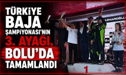Türkiye Baja Şampiyonası'nın 3. ayağı, Bolu'da tamamlandı