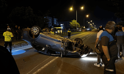 Korkutan kaza burunları bile kanamadan çıktılar