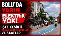 Bolu'da Yarın Elektrik Yok! İşte Kesinti Yaşanacak Mahalleler ve Saatler