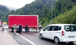 Bolu Dağı'nda Dorsenin Koptuğu Kazada 2 Yaralı