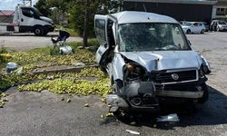 Bolu'da kontrolden çıkan hafif ticari aracın akaryakıt istasyonunda çarptığı kişi öldü