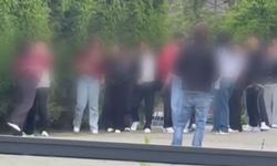 Bolu'da liseli kızların acımasızca kavgası kameraya yansıdı