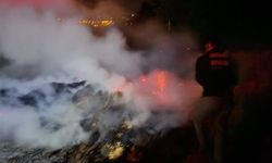 Korkutan yangın: Ormana sıçramadan söndürüldü
